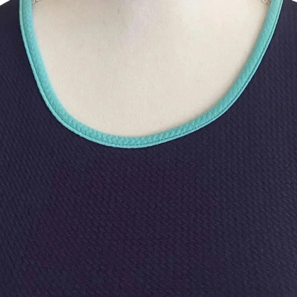 Mesmerized dress - navy and turquoise size M EUC - Picture 8 of 8